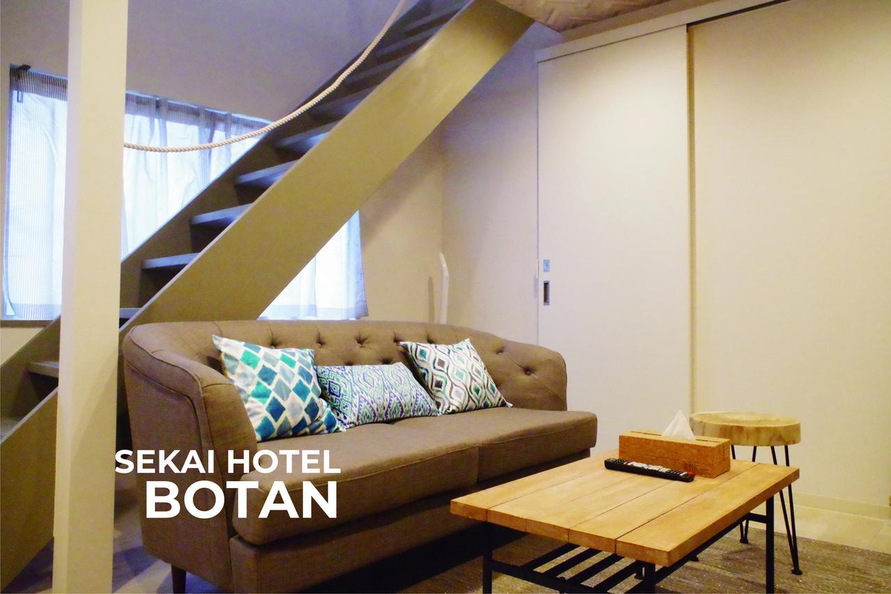 Sekai Hotel Mangetsu Ōsaka Exterior foto